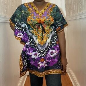 Woman’s phases multicolored multicolored shirt